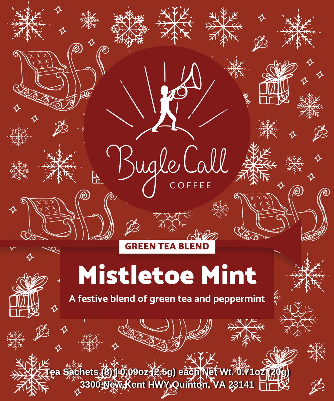 Mistletoe Mint Tea