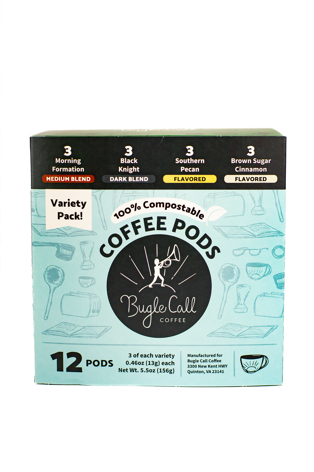 Compostable Single Serve Coffee Pods